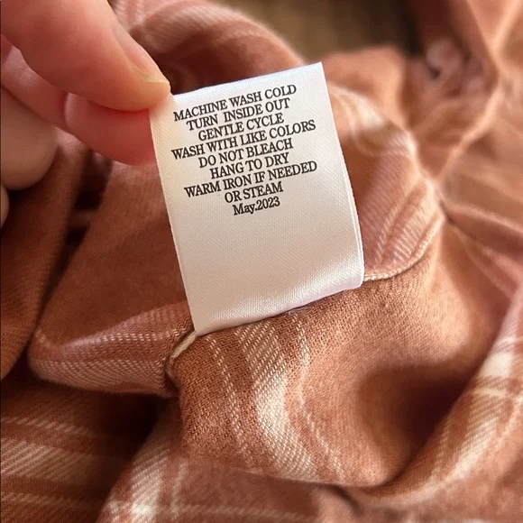 ALTAR’D STATE Flannel Feel Super Soft Plaid Shirt - Picture 7 of 7